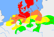 Distribution of the primary Germanic groups c. 1 AD Germanic tribes (750BC-1AD).png