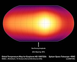 Global Temperature Map for Exoplanet HD 189733b.jpg