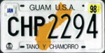 Номерной знак Гуама 1994 CHP 2294.png