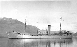 Armed trawler HNoMS Honningsvag off Iceland. HNoMS Honningsvag.jpg