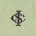 Monogramm-Logo um 1955.