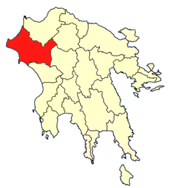 Location of Elis Province
