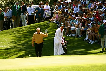 Jack Nicklaus, with his son Jack Nicklaus II a...