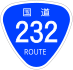 National Route 232 shield