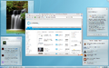 KDE 4.3, демонстрація роботи соціальної стільниці