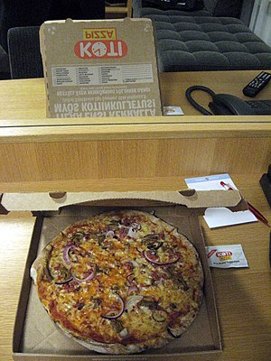 English: Pizza Berlusconi, so-called ‘best piz...