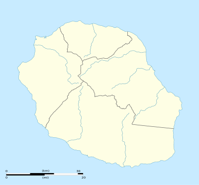 Location map Réunion