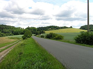 Silnice II/508 u Mnichovic