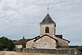 Chevet de l'église Saint-Louvent.