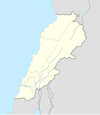 آقابے is located in Lebanon