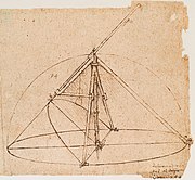 Parabolic compass designed by Leonardo da Vinci Leonardo parabolic compass.JPG