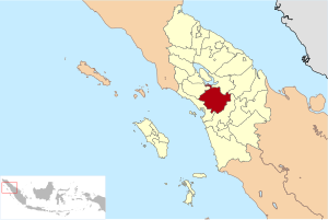 Северное Тапанули на карте