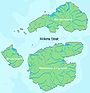 Die Mackenzie King Insel und die Borden Insel