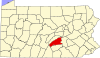 Localizacion de Perry Pennsylvania