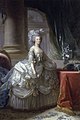Пышное платье французской королевы Марии-Антуанетты, 1779 год.