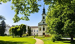 Brunszvik Palace in Martonvásár.