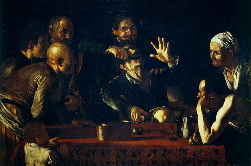 File:Michelangelo Merisi da Caravaggio - The Toothpuller - WGA04200.jpg