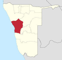 Lokasi di Namibia