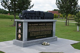 National Memorial Arboretum, Rail Industry Memorial 55