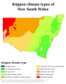 Image 19Köppen climate types in New South Wales (from Geography of New South Wales)