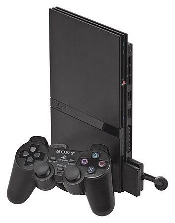 A PS2 slim model