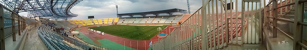 Panorama of the stadium