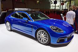 Panamera 4S Diesel auf dem Pariser Auto-Salon 2016