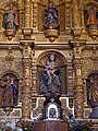 Altarpiece and image of the Nativity of Our Lady