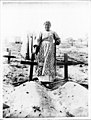 Kahuiljų moteris Ramona Lubo kapinėse (~1905 m.)