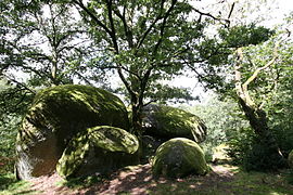 Les rochers de Puychaud