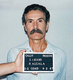 Alcala, emprisonné et photographié en 1997.