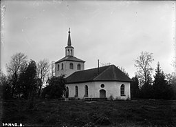 Sanne kyrka 1917.