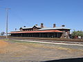 Serviceton railway station, front