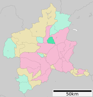 昭和村 (群馬県)位置図
