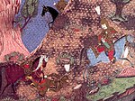 A(z) Rigómezei csata (1448) lap bélyegképe