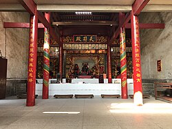 集里街道の天符寺