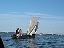 Steinhuder Torfkahn (turfboot), vroeger en ook nu af en toe nog gebruikt voor het vissen op paling