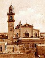 كنيسة سيدة الملائكة الكاثوليكية في المدينة القديمة بطرابلس عام 1930