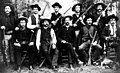 Members of the Frontier Battalion, ca. 1885