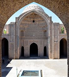 Varamin mosque. courtyard and dome.jpg