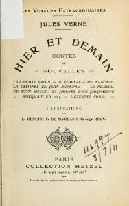 Jules Verne Hier et demain, 1910    