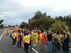 Catalan Way in Palafolls