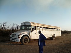 Bus des ouvriers.