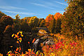 Webster's Falls in Fall