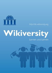 Abbildung einer Wikiversitybrochüre