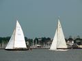 Die 12mR-Yachten Sphinx und Vanity V auf der Kieler Förde 2008