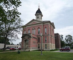 Menominee Countys domstolshus i Menominee.