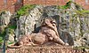 Lion de Belfort devant la citadelle