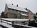 Wohnstallhaus und Scheune eines Bauernhofes