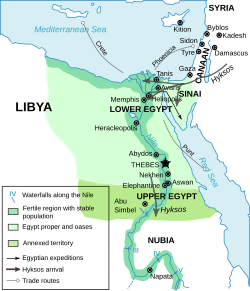 Ancient Egyptian old and middle kingdom.svg
